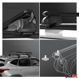MINI CLUBMAN Roof Racks - Omac - Boldbar V2 - Black - 2015